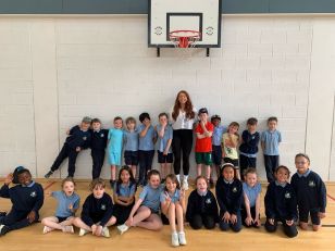 Sport day fun with Ms. Behan’s class! 